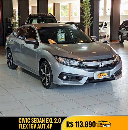 HONDA CIVIC 2.0 16V FLEXONE EXL 4P CVT HONDA CIVIC 2.0 16V FLEXONE EXL 4P CVT